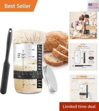 Sourdough Starter Jar, 24 Oz Sourdough Starter Kit