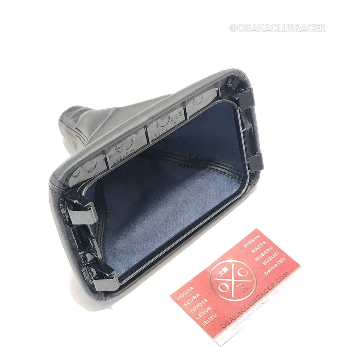 Genuine OEM 92-95 Toyota MR2 Shift Boot SW20 Manual M/T Black