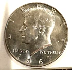 1967 40% Silver JFK Half Dollar Beautiful Exceptional Circulated coin (b)