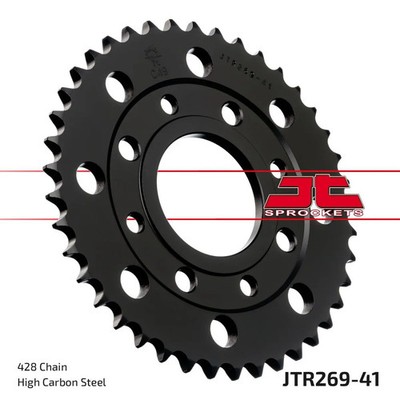 JT SPROCKETS JTR269.41 STAHL HECKKRONE DAELIM VS 125 EVOLUTION 2002