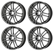 Work Emotion Zr7 Wheels 18x9.0j45 5x100 Glowgunmetalggm Set Of 4