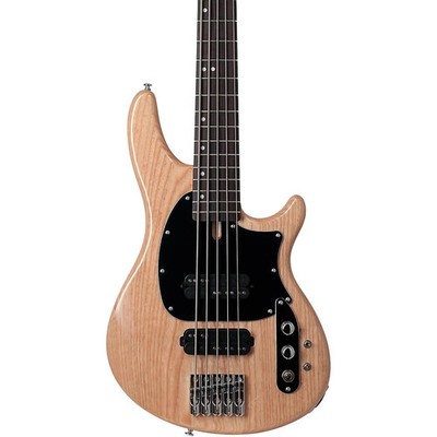 Schecter Guitar Research CV5 Bass 5String Electric Bass Guitar Gloss Natural