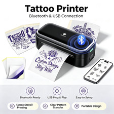 Phomemo TP31 New Version Tattoo Stencil Printer Machine with 30pcs Transfer
