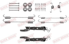 Zubehörsatz Bremsbacken Hinterachse für MITSUBISHI NISSAN RENAULT DACIA ASX
