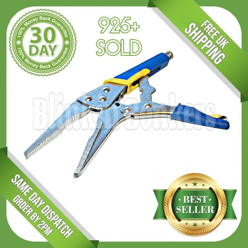 9" LONG NOSE MOLE GRIPS SELF LOCKING PLIERS VICE ADJUSTABLE LARGE
