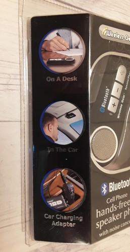 Wireless Gear Speaker Phone Bluetooth Model 4PR910 Hands Free Noise Cancellation - 第 4/5 張圖片
