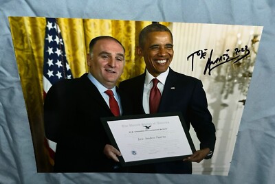Jose Andres Signed 8x10 Photo Chef Cook With Proof | eBay