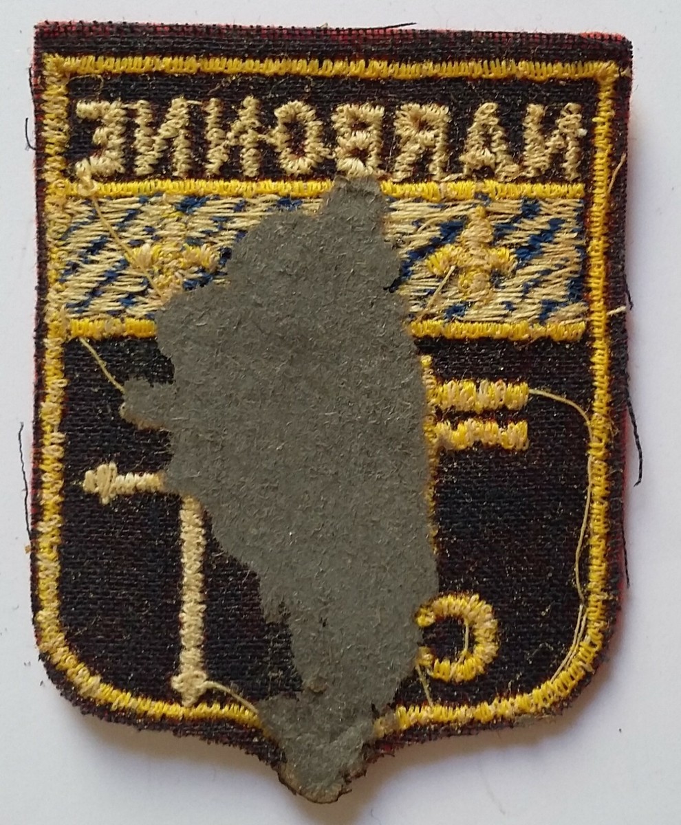 Vieux Patch / écusson Original Ville De GRASSE 06 – Années 1970/1980, Fabriqué En France