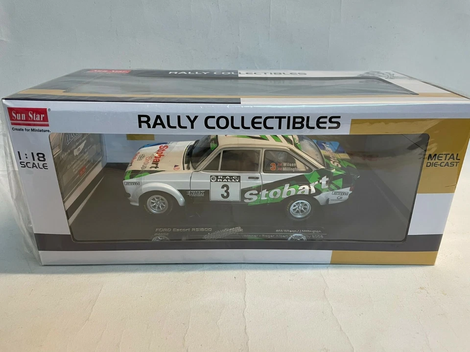 Sunstar Ford Escort RS1800 #3 Wilson winner RAC Rally 2008 1/18 4852 - Immagine 2 di 3