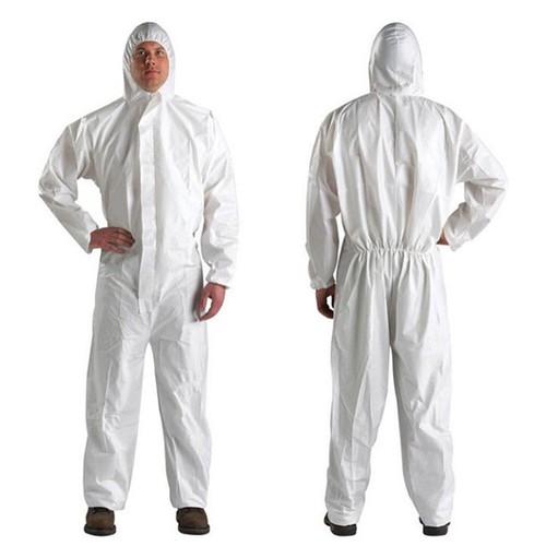 3-30 Count Disposable SMS Coverall with Hood, Painter's Suit M L XL 2XL 3XL
