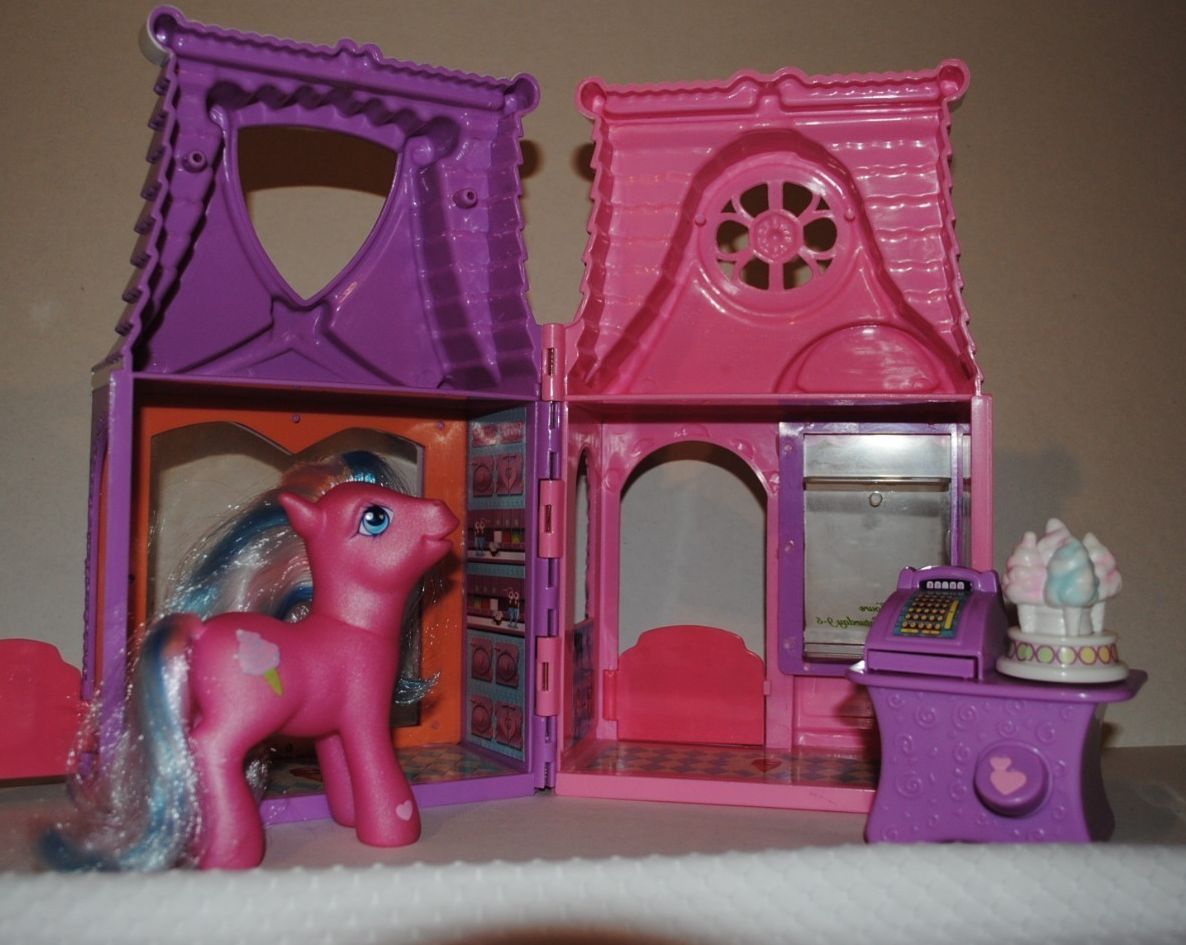 как выглядит Hasbro My Little Pony Cotton Candy- - ICE CREAM SHOP with cash register фото