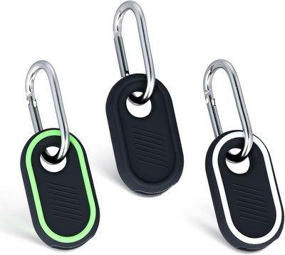3-Pack Silicone Cases for Galaxy Smart Tag 2 - Anti-Slip Key Ring Covers