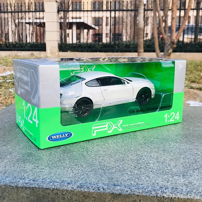 WELLY 1:24 Bentley Continental суперспорт литая модель автомобиля сплава игрушечный автомобиль - Изображение 4 из 4