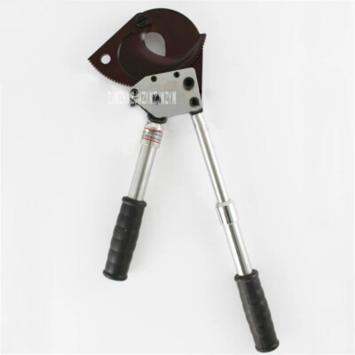 Manual Cable Cutter Ratchet Scissors Gear Steel Strand Cutter J52 Wire Cutter