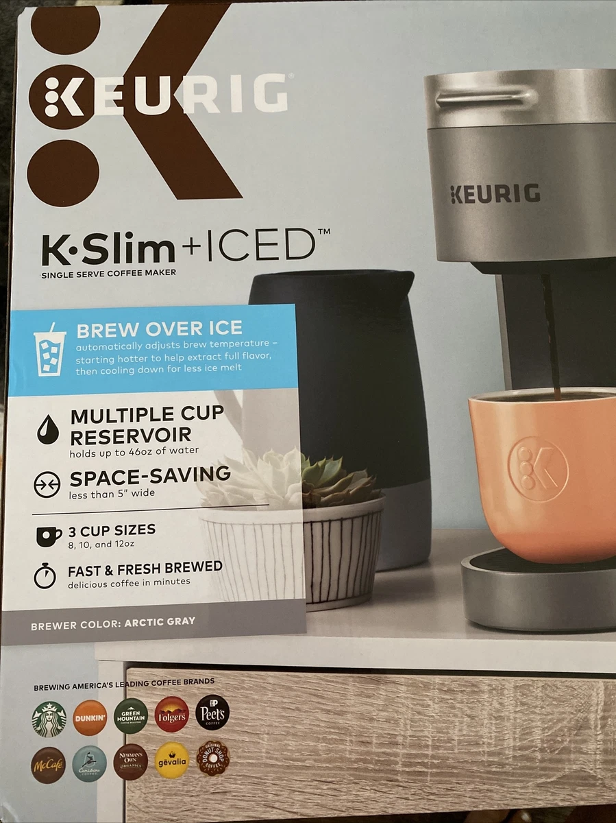 Keurig K-Iced Single Serve Coffee Maker, Arctic Gray