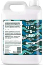 Faith in Nature Fragrance Free Shampoo - 5L 10.54 per litre