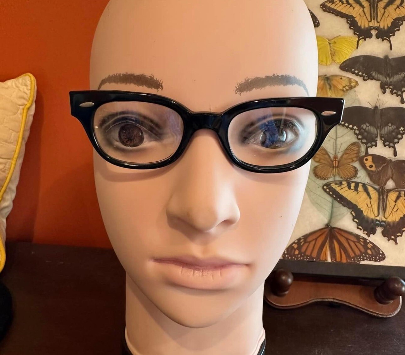 Vintage 1950s 1960’s Era Kona Eyeglasses Glasses Mili… Gem