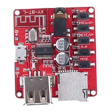 3.7-5V Bluetooth 4.1 Audio Decoder MP3 Player Board Micro USB TF SD Card Module