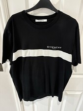 T-shirt Givenchy Paris logo nera taglia XXL