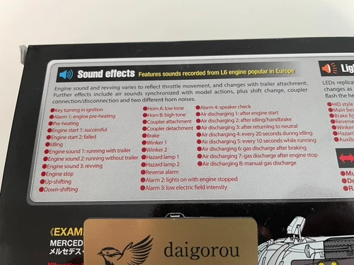 Tamiya 56523 1/14 RC Tractor Truck Euro Style Multi-Function Control Unit MFC-03 - Picture 11 of 15