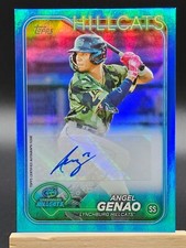 2024 Topps Pro Debut Angel Genao BLUE Auto 049/150 Lynchburg Hillcats #PD-181