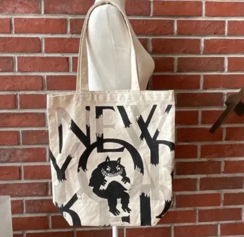 New The New Yorker Limited Edition Canvas Tote Bag 15" x 15" x 5" New and Sealed
