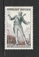 FRANCE 1953 12fr FIGARO very fine MINT hinged SG 1164