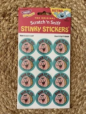 Trend Retro Ham It Up! Stinky Stickers Scratch 'n Sniff Ham Scented 24ct.