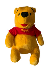 Weighted Disney 22  Pooh Bear with 15 lbs, Jumbo Stuffed Animal Vintage Plush