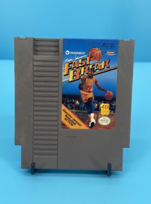 Magic Johnsons Fast Break NES Nintendo Cart Only 1986 Authentic Basketball NBA 