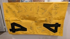 2013 AQHA Challenge Championship Night Saddle Cloth Autographed by Jockeys