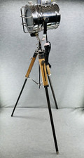 NAUTICAL FLOOR LAMP - Tripod Spot light Search light Home/Office D cor Lamp