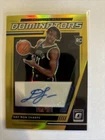 2021-22 Panini Optic - Rookie Dominators Signatures Gold Day’Ron Sharpe #6/10