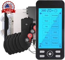 Fisioterapia Electroterapia Aparatos Estimulador Muscular Masajeador Terapia NEW