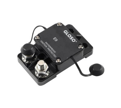 GLOSOTECH GLOSO E9A Surface Mount 5/16" Side by Side Stud Auto Reset HiAmp Circuit Breaker