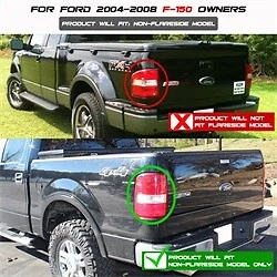 Lanternas traseiras de LED Spyder para Ford F150 laterais 04-08 (não serve Heritage e SVT) - Imagem 3 de 4