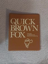 Commodore 64 - Quick Brown Fox Word Processing Software. Good condition