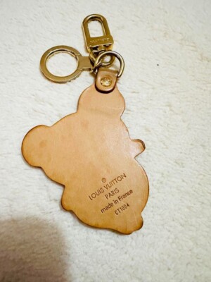 Louis Vuitton TAKASHI MURAKAMI Portecle Panda Key Ring M62637