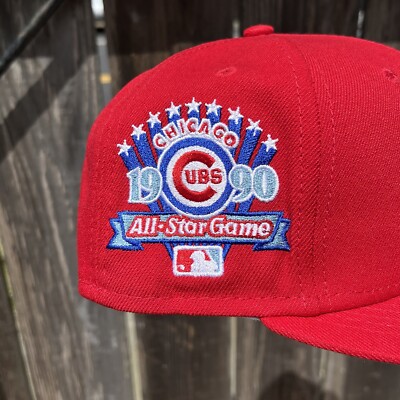 NEW ERA CHICAGO CUBS オールスター　7 1/4 7 1/4 Icy UV Exclusive New Era Chicago Cubs 1990 All Star Game