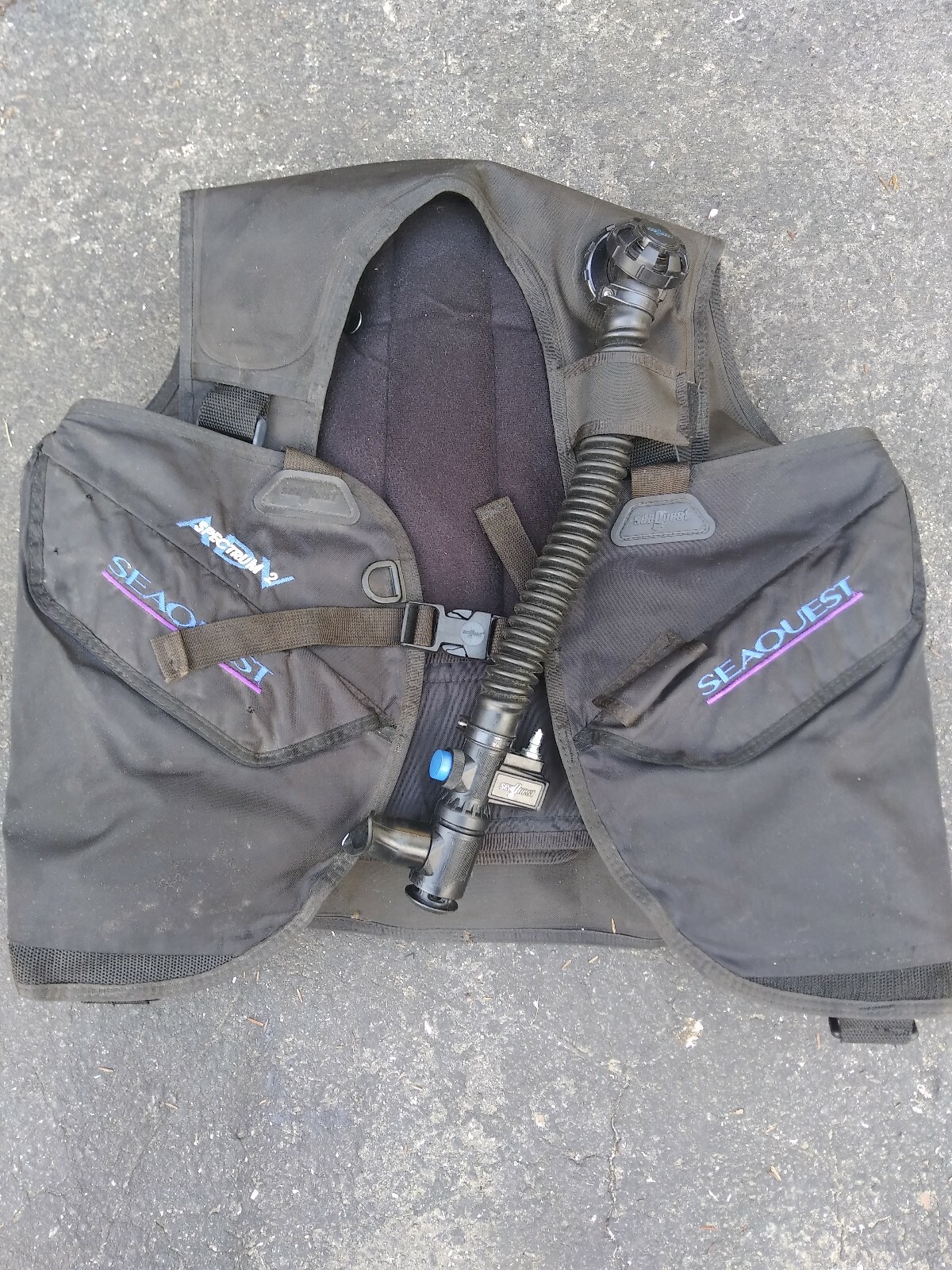 Seaquest Scuba Dive vest. Size Large, SPECTRUM 2 ADV, eBay