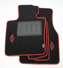Tapis Moquette Pour Mini F56, 3 Portes Depuis 2014 - Édition Limitée Rouge