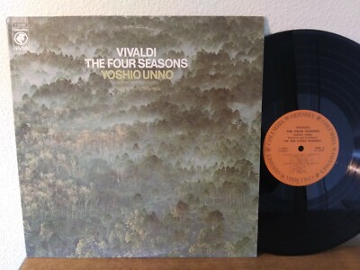 Yoshio Unno NHK String Ensemble Vivaldi The Four Seasons LP NM/EX, Columbia