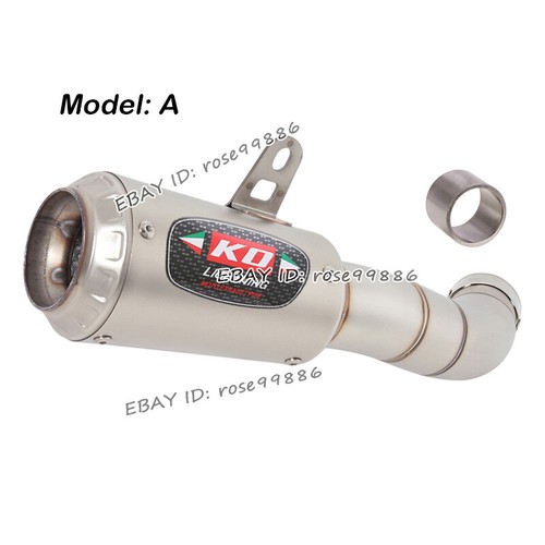 Motorcycle Exhaust Muffler Pipe Link Original Headers For Yamaha YZF-R3 YZF-R25 - Picture 3 of 10