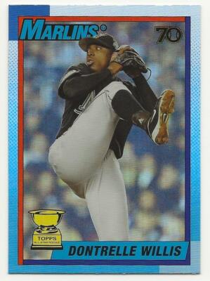 2021 Topps All-Star Rookie Cup DONTRELLE WILLIS Base Foil Card #39 Marlins