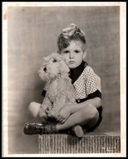OUR GANG Dickie Moore HAL ROACH CUTE PORTRAIT 1930s ORIGINAL VINTAGE PHOTO 595