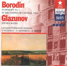 Borodin - Symphony No. 2 / Glazunov - Stenka Rasin (CD 1995) Leningrad PO