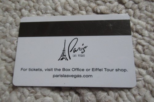 Paris Casino Hotel EIFFEL TOWER EXPERIENCE Room Key Card ~ Las Vegas, NV - Picture 2 of 2