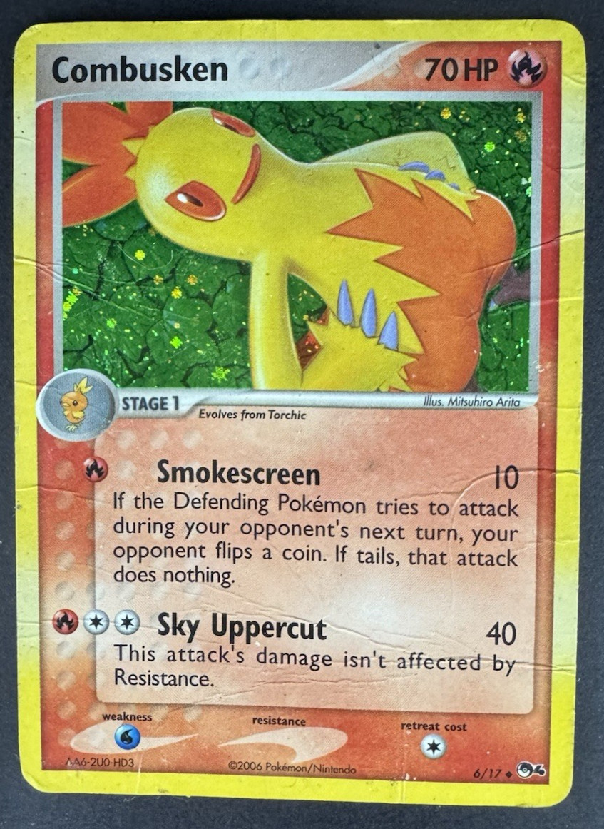 Combusken 6/17 Holo Uncommon - 2006 Pop Series 4 - Pokémon TCG - HP