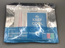 KEEP COOL Sheet Mask Set, 12-Pack - Brand New!