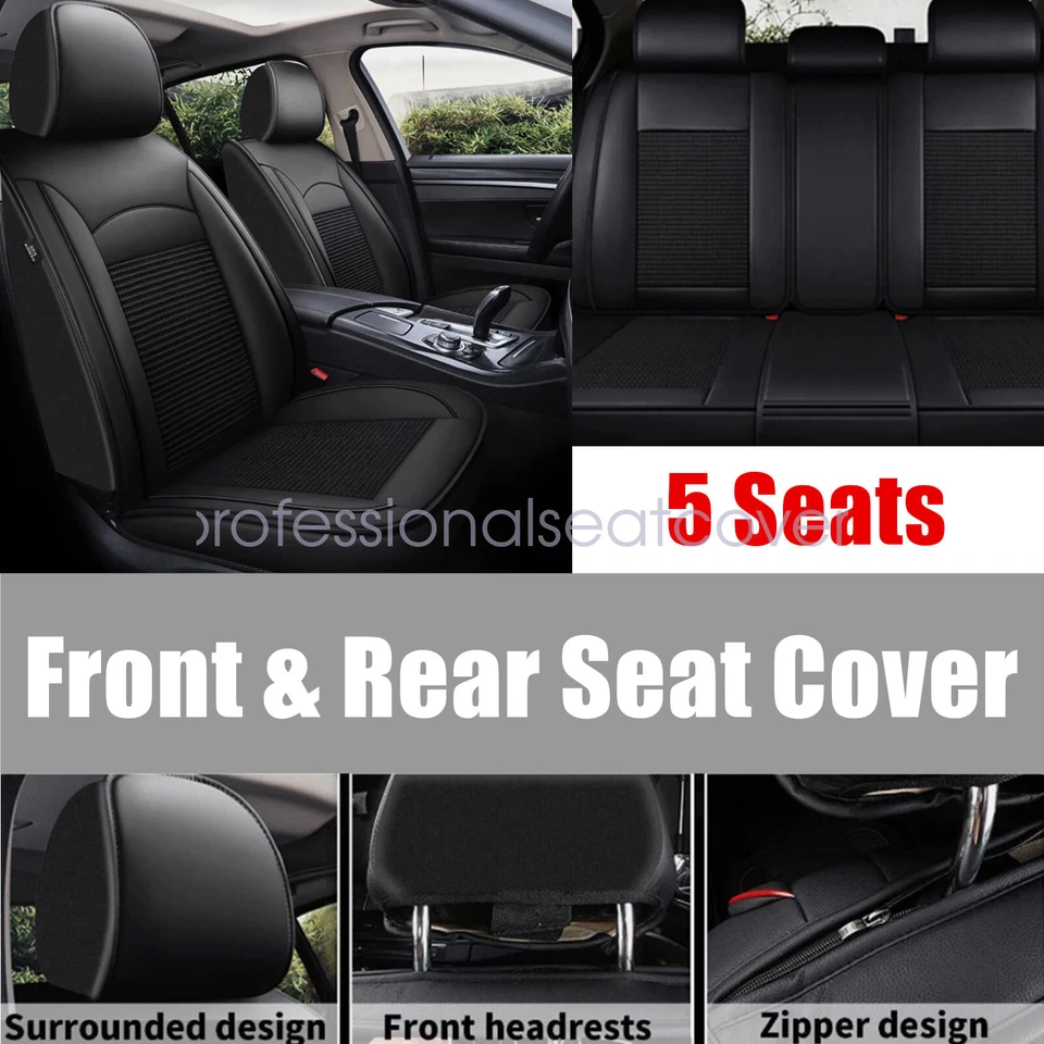 Juego completo de cojines de funda de asiento de coche para Infiniti Q50 QX30 QX50 QX60 QX70 QX80 QX56 Foto 2 de 4